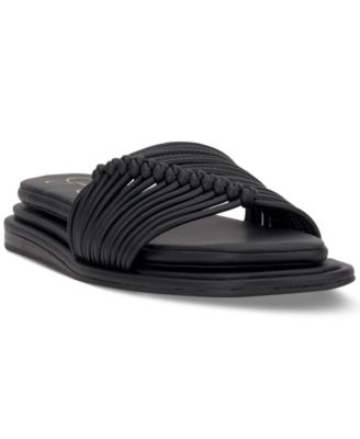 Jessica Simpson - Women's Belarina Slip-On Strappy Slide Sandals