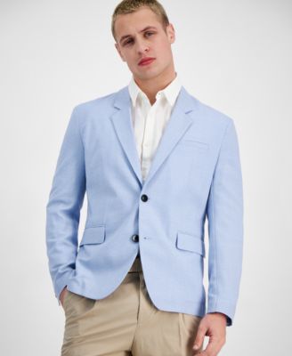 Hugo Boss - Men's Modern-Fit Light Blue Sport Coat