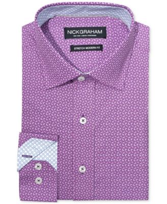 Nick Graham - Men's Corner Square Dress Shirt