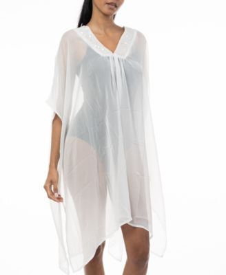 I.N.C. International Concepts - Women's Embellished Caftan Cover-Up
