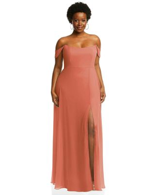 After Six - Women's Off-The-Shoulder Maxi Dress