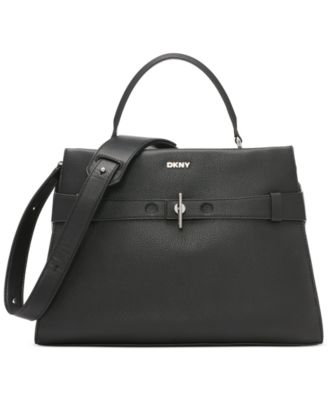 DKNY - Bleeker Medium Leather Satchel