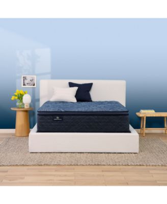 Serta - Perfect Sleeper Cobalt Calm 14" Firm Pillow Top Mattress-Twin