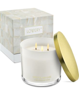 Lovery - White Tea & Sage 3-Wick Soy Candle, 13 oz.
