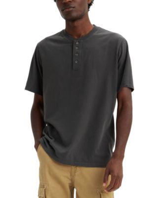 Levi's - Men's Relaxed-Fit Solid Henley