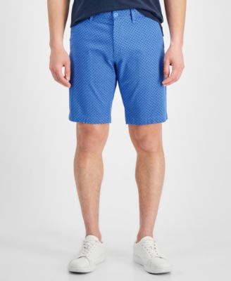 Tommy Hilfiger - Men's Geometric-Print Twill Shorts