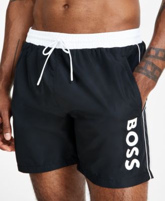 Hugo Boss - Men's Logo 6" Swim Trunks