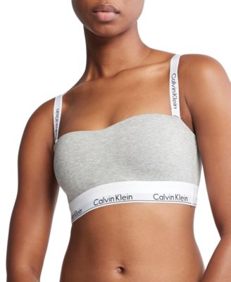 Calvin Klein - Women's Modern Cotton Lightly Lined Bandeau Bra