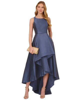 Adrianna Papell - High-Low Mikado Gown