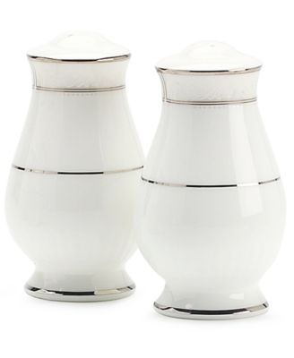 Noritake - "Montvale Platinum" Salt & Pepper Shakers