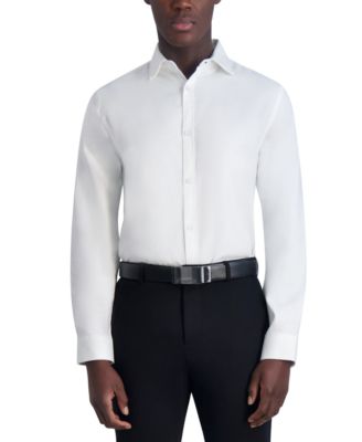KARL LAGERFELD PARIS - Men's Slim-Fit Twill Woven Shirt