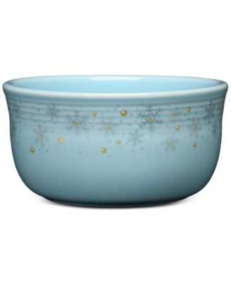 Fiesta - Sky Snowflakes 28 oz. Gusto Bowl