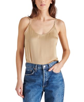 Steve Madden - Women's Emersyn Sleeveless Scoop-Neck Bodysuit