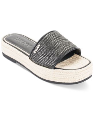 DKNY - Women's Fiorella Platform Slide Sandals