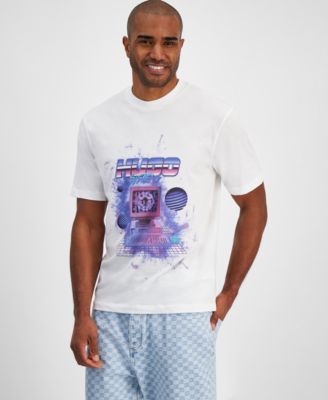 Hugo Boss - Men's Naradie Short Sleeve Crewneck Graphic T-Shirt