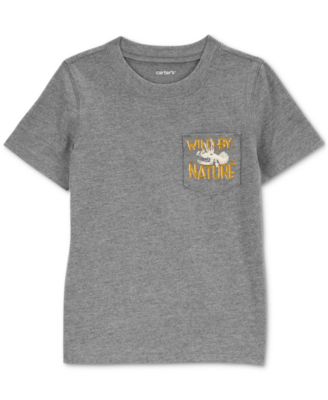 Carter's - Toddler Boys Dinosaur Graphic Pocket T-Shirt