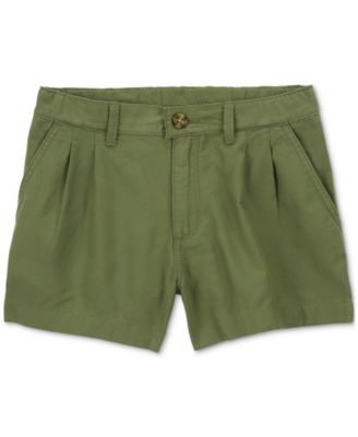Carter's - Little & Big Girls Pleated Twill Shorts