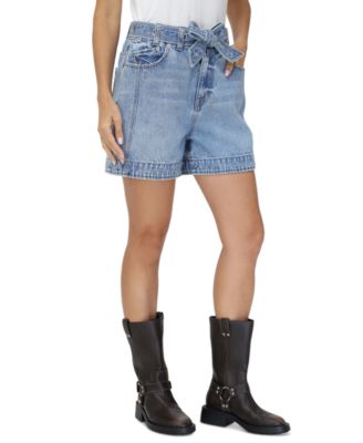Frye - Women's Belted Denim Shorts