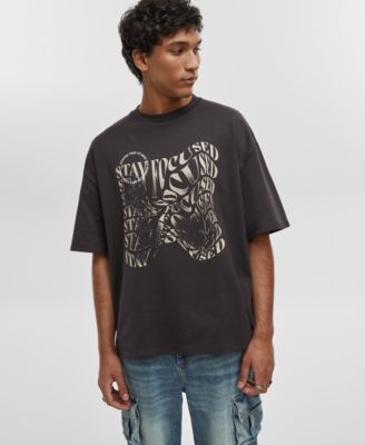 Mode of One - Men's Oversized-Fit Graphic T-Shirt