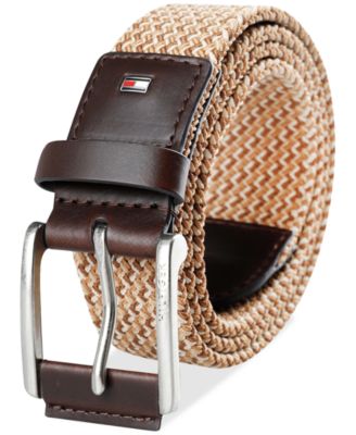 Tommy Hilfiger - Men's Tubular Cord Stretch Belt