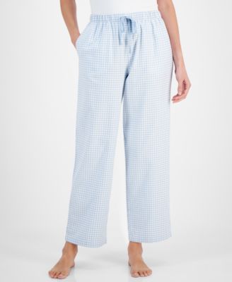 Charter Club - Women's Cotton Flannel Plaid Pajama Pants