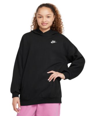 Nike - Big Girls Sportswear Club Fleece Oversized-Fit Hoodie