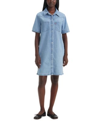 Levi's - Women's Louisa Cotton Short-Sleeve Denim Dress