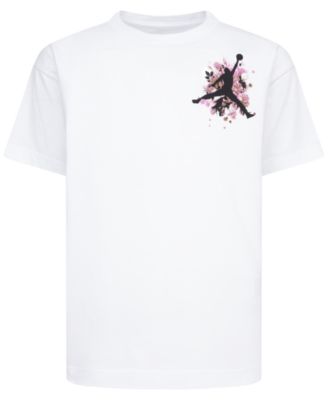 Jordan - Big Girls Jumpman Floral Graphic Short-Sleeve T-Shirt