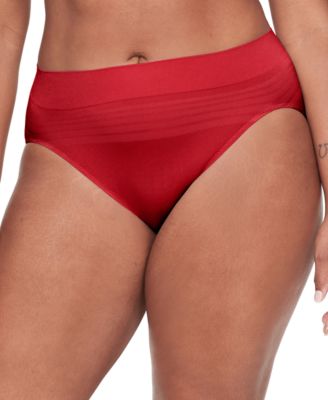 Warner's - No Pinches No Problems Striped Hi Cut Brief RT5501P