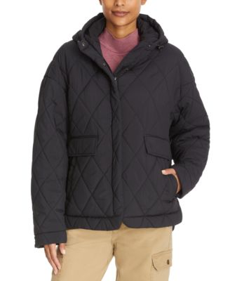 BASS OUTDOOR - Women's High-Low Quilted Outdoor Puffer