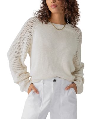 Sanctuary - Women's Perfect Moment Cotton Crewneck Sweater