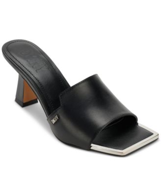 DKNY - Women's Kailyn Square Toe Slide Sandals