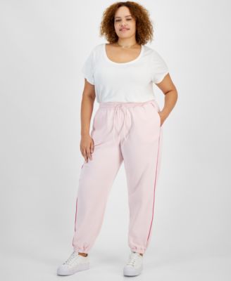 Rebellious One - Trendy Plus Size Pull-On Joggers