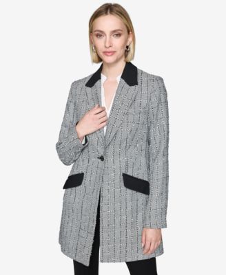 KARL LAGERFELD PARIS - Women's One-Button Blazer