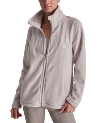 DKNY - Women's Tech Fleece Logo Jacket