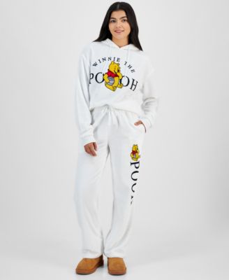 Disney - Juniors' Winnie The Pooh Graphic Jogger Pants