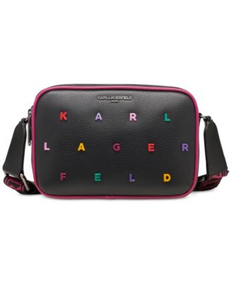 KARL LAGERFELD PARIS - Maybelle Multicolor Logo Camera Bag