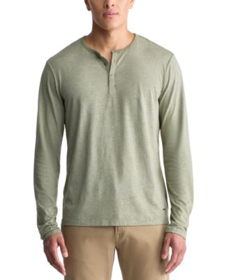 Buffalo David Bitton - Men's Kaduk Long-Sleeve Burnout Henley
