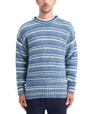 SCOTCH & SODA - Men's Crew Neck Dropped Shoulder Boucle Sweater