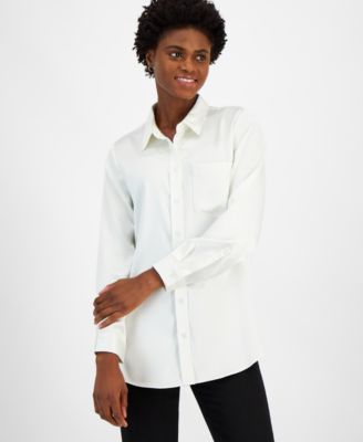 Tahari ASL - Women's Satin Shirt