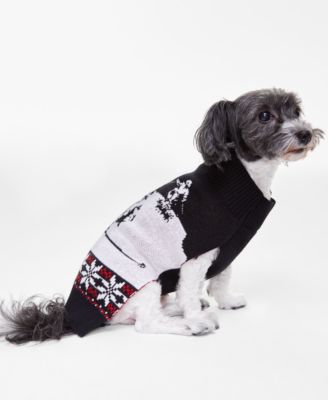 Holiday Lane - Downhill Ski Pullover Pet Sweater