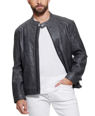 GUESS - Men's Fitted Bomber Jacket