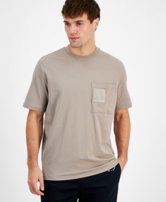 A|X Armani Exchange - Men's Jumper Limited Edition Loose-Fit Pocket T-Shirt