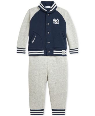 Polo Ralph Lauren - Baby New York Yankees Jacket & Jogger Pants, 2 Piece Set