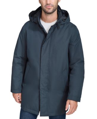 Cole Haan - Men's Rain Coat with Removable Hood