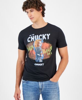 Tai Apparel - Men's Short Sleeve Crewneck Chucky Graphic T-Shirt