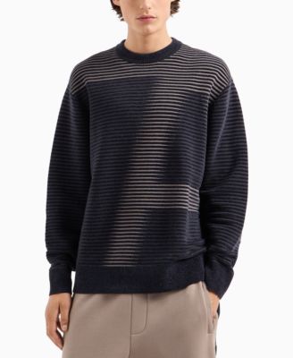 A|X Armani Exchange - Men's Limited Edition  Line Pullover Sweater