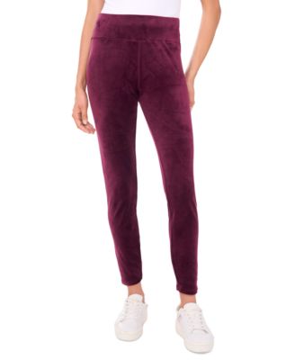 Vince Camuto - Women's Velour Skinny Leggings