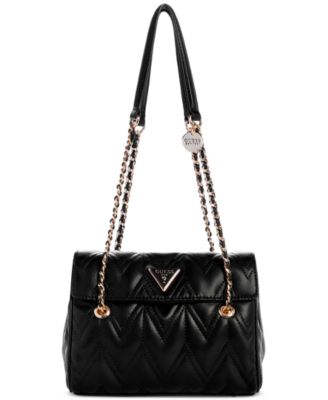 GUESS - Eda Zig Zag Flap Shoulder Bag