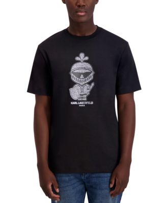 KARL LAGERFELD PARIS - Men's Logo & Armor Graphic T-Shirt